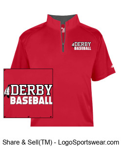 Derby Baseball Youth Pullover YPU1 Design Zoom